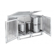 SAFETY BOX PALLET IN ST. ST. AISI 304 / ALUMINIUM